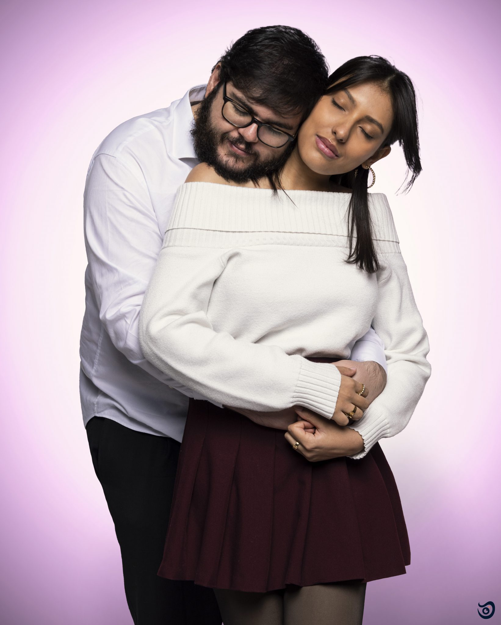 Fotografía estudio San Valentín. Sesión realizada tras el Sorteo de San Valentín