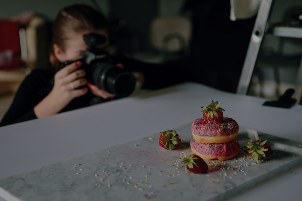 fotografía gastronómica set