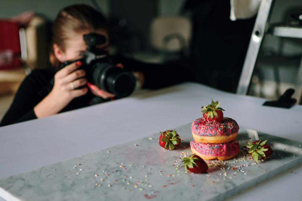 fotografía gastronómica set
